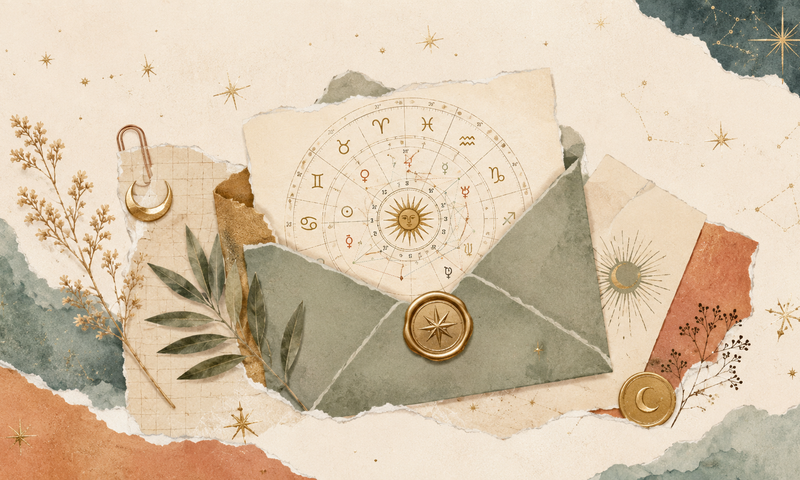 Free birth chart envelope