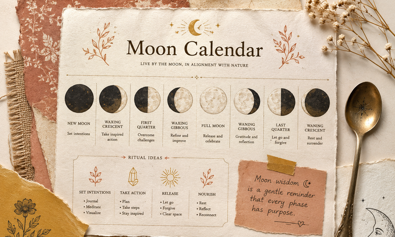 Moon calendar guide
